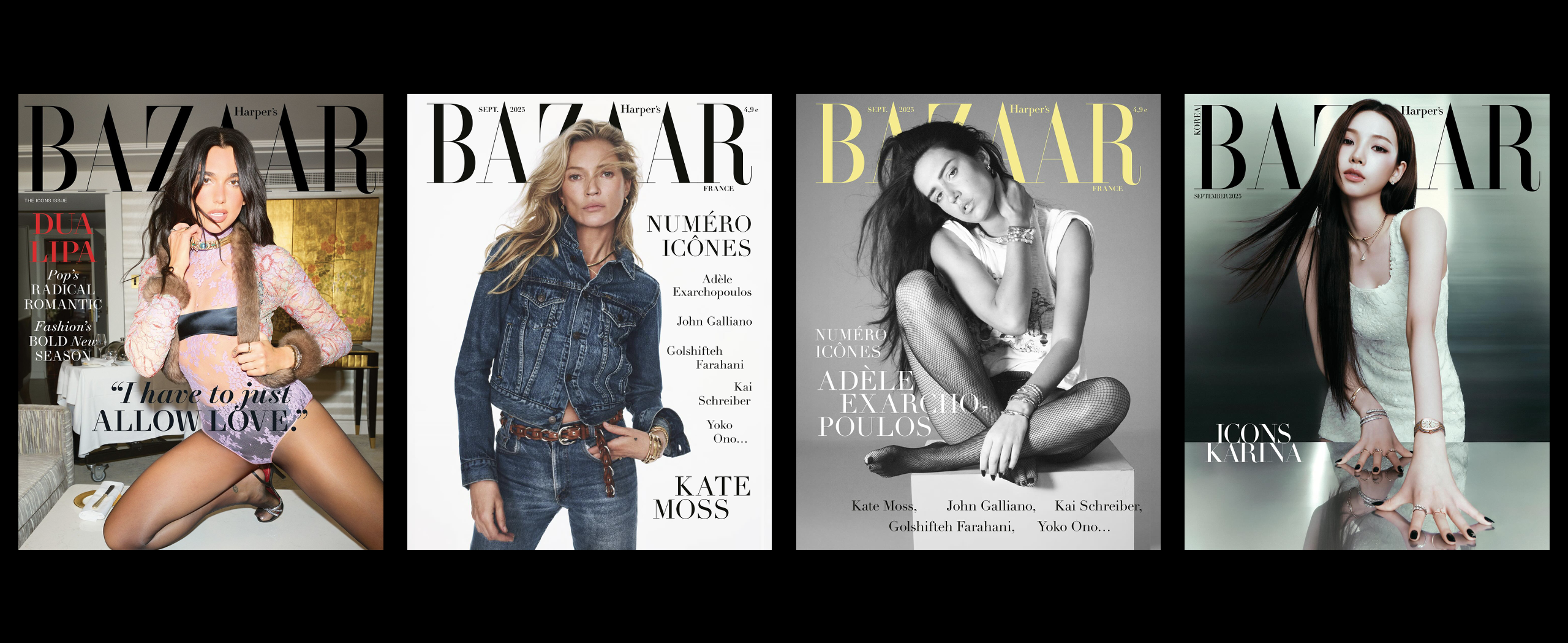 Harper’s BAZAAR Unveils Global September 2025 ICONS Issue Featured Across 21 BAZAAR Editions Worldwide
