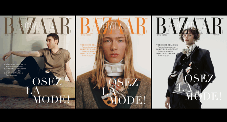 Harper’s BAZAAR France Launches Homme Extension