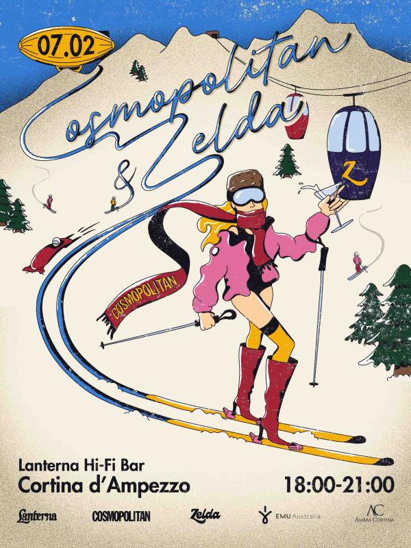 Cosmopolitan Italy Hosts Community Event in Cortina